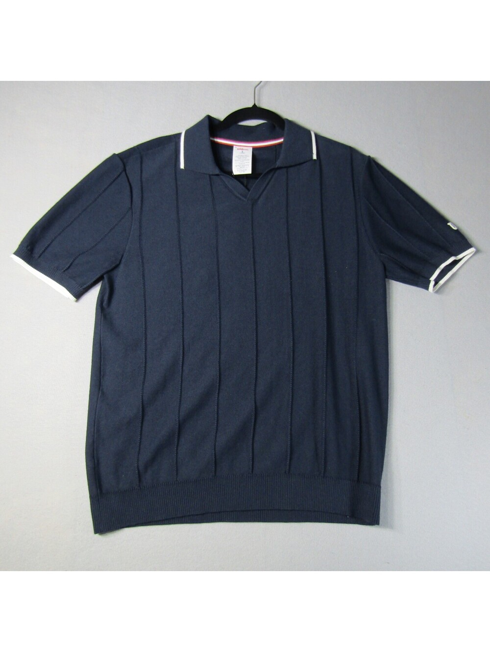 NWT Wilson Club Essex Knit Tennis Polo Men's XL Blue